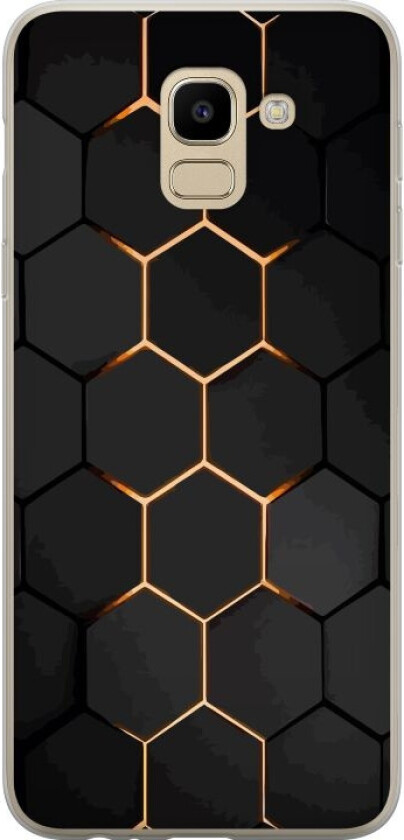 Mobildeksel til Samsung Galaxy J6 med Luksuriøst Mønster motiv