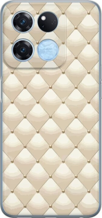 Mobildeksel til OnePlus Ace Racing med Gullglans motiv