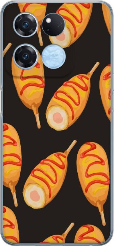 Mobildeksel til OnePlus Ace Racing med Kyllinglår motiv