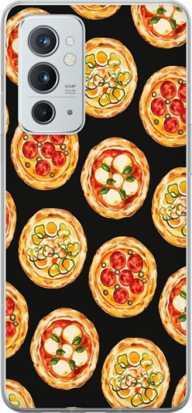 Mobildeksel til OnePlus 9RT 5G med Pizza motiv