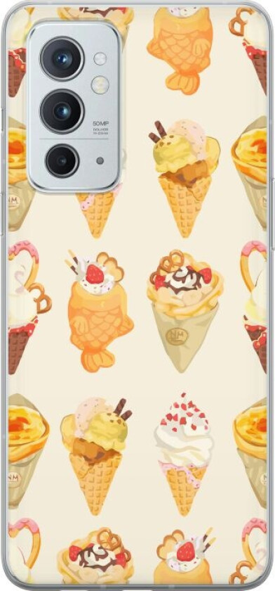 Mobildeksel til OnePlus 9RT 5G med Glassig motiv