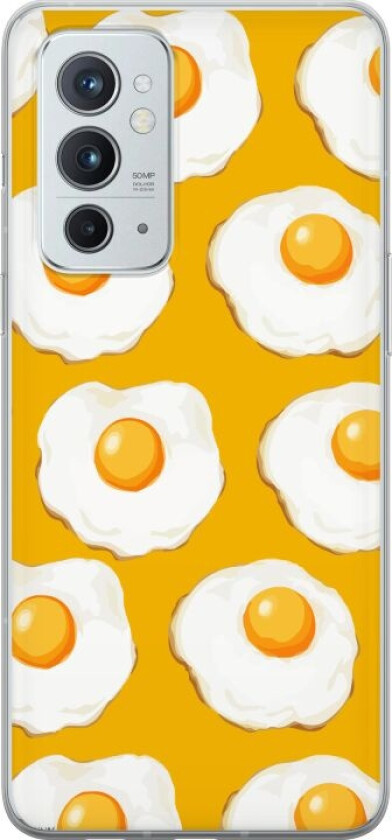Mobildeksel til OnePlus 9RT 5G med Stekt egg motiv