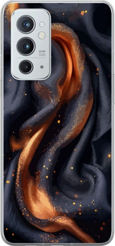 Mobildeksel til OnePlus 9RT 5G med Brennende silke motiv