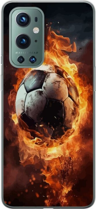 Mobildeksel til OnePlus 9 Pro med Fotball motiv