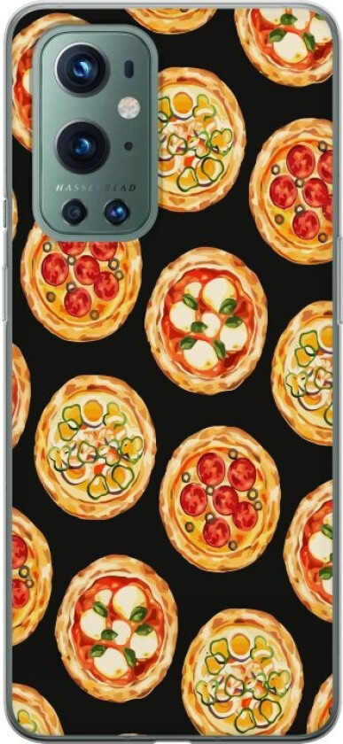 Mobildeksel til OnePlus 9 Pro med Pizza motiv