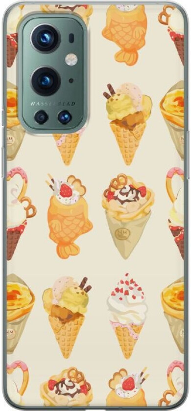 Mobildeksel til OnePlus 9 Pro med Glassig motiv