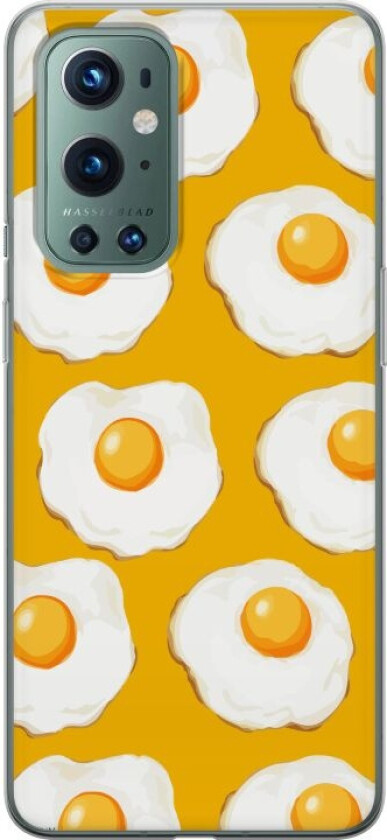 Mobildeksel til OnePlus 9 Pro med Stekt egg motiv
