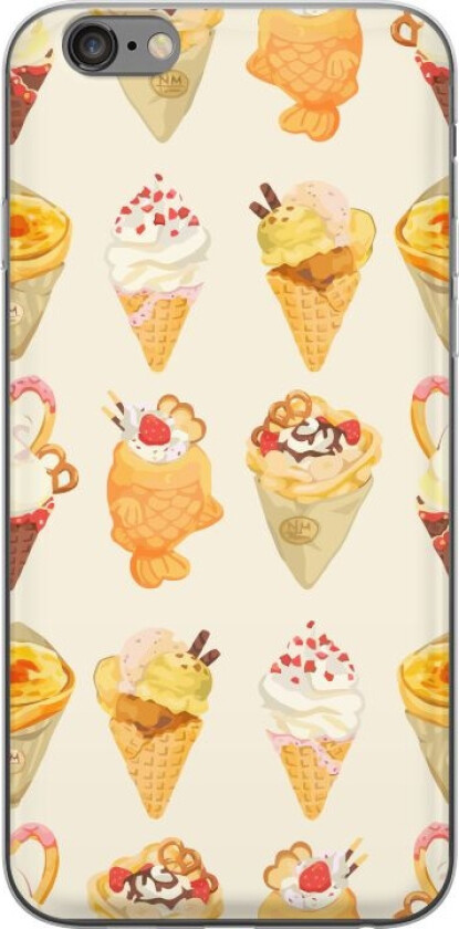 Mobildeksel til Apple iPhone 6 Plus med Glassig motiv