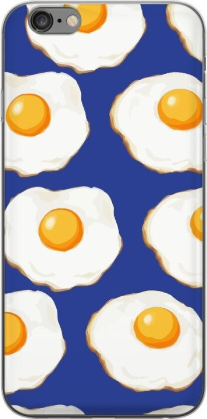 Mobildeksel til Apple iPhone 6 Plus med Stekte egg motiv