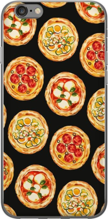 Mobildeksel til Apple iPhone 6s med Pizza motiv