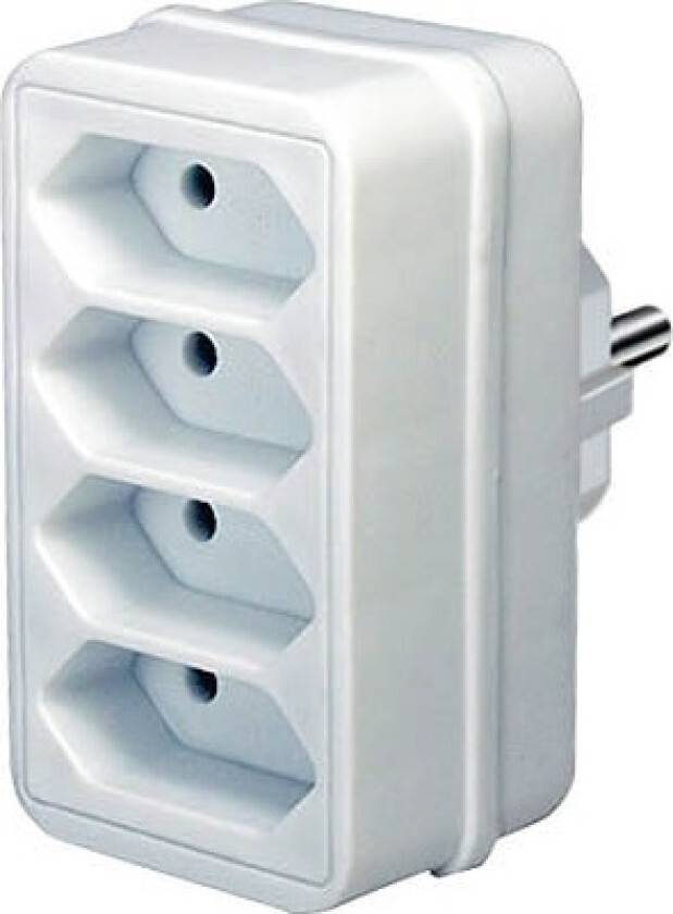 Bilde av grenuttag, 4xIEC 60906-1 uttag, 1x CEE 7/7 anslutning, vi