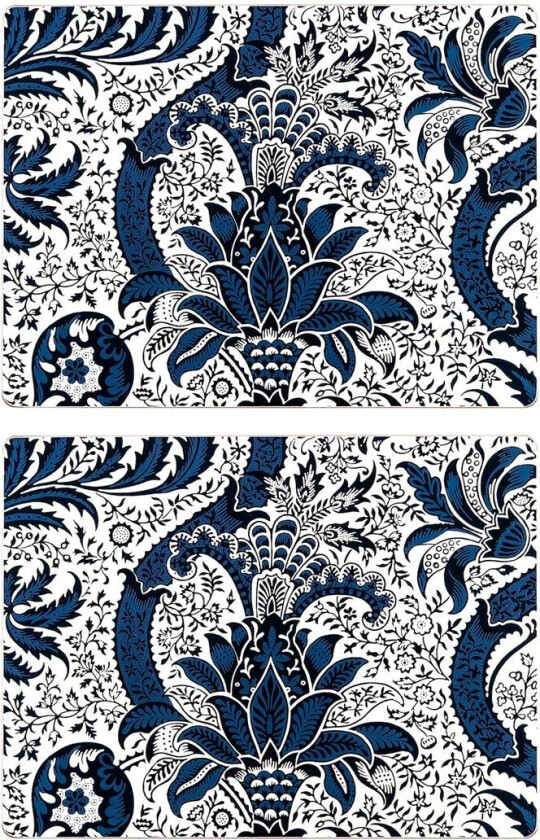 Indian Indigo spisebrikke 2-pakn. 30x40 cm