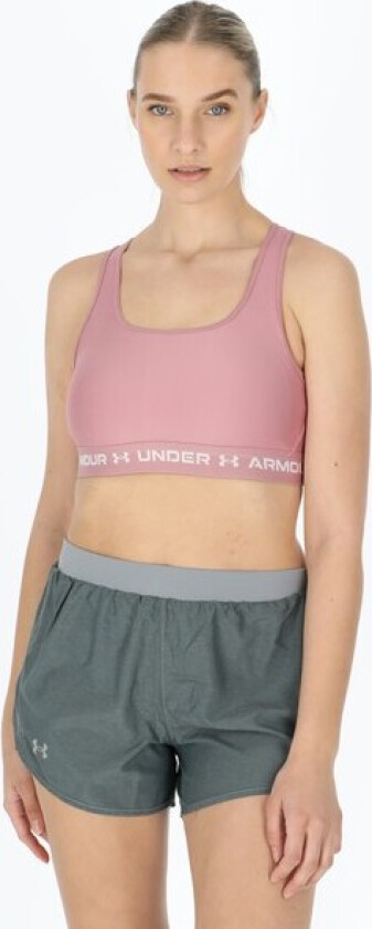 Ua Crossback Mid Bra, Pink Elixir, S, Sport-Bh