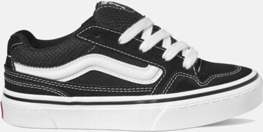 Caldrone, Suede/Mesh Black/White, 38