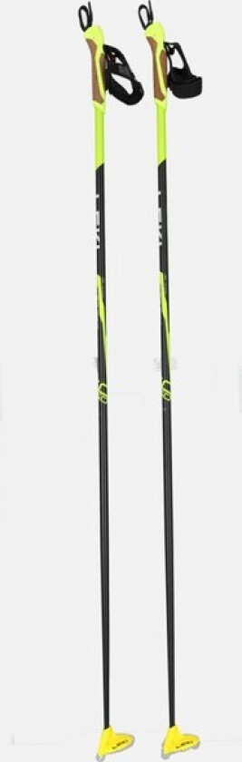 Cc 350 Frt, Black/Yellow, 135 Cm, Langrennsstaver