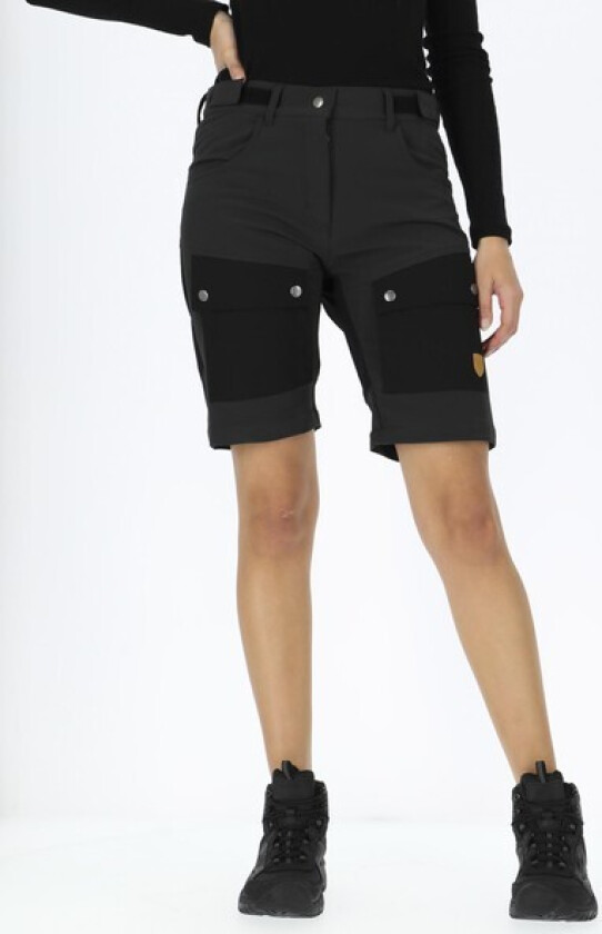 Lara W Outdoor Shorts, Asphalt, 40, Turshorts