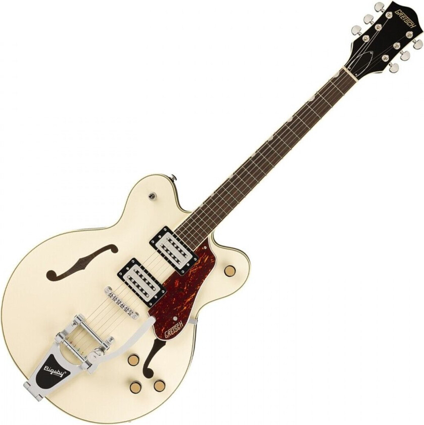 G2622T Streamliner Center Block Double-Cut with Bigsby Laurel Fingerboard Vintage White