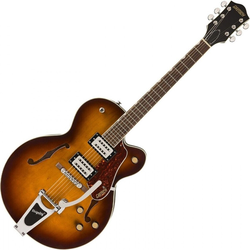 G2420T Streamliner Hollow Body with Bigsby Laurel Fingerboard Robusto Burst