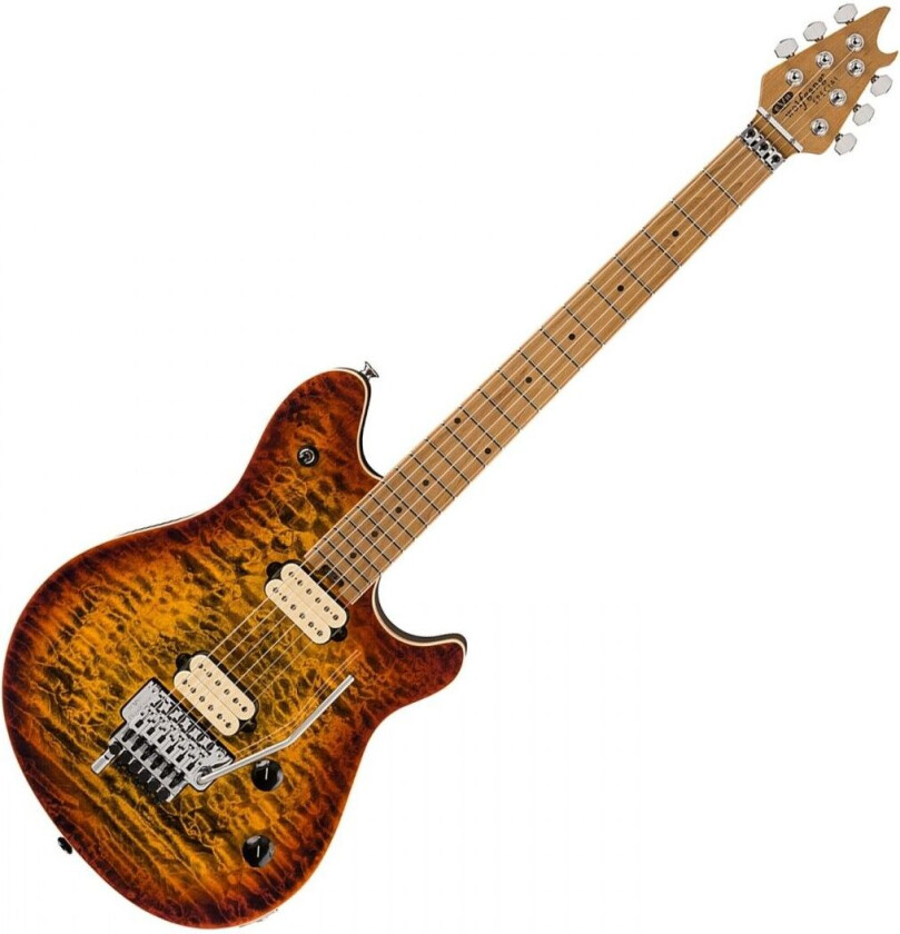 Wolfgang Special QM Baked Maple Fingerboard Tiger Eye Glow