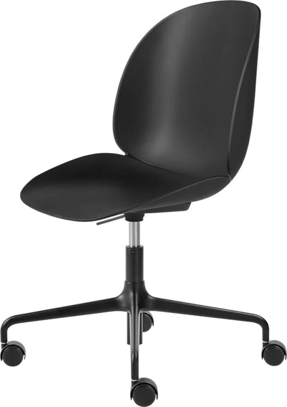 GUBI Beetle Meeting Chair kontorstol Black-black