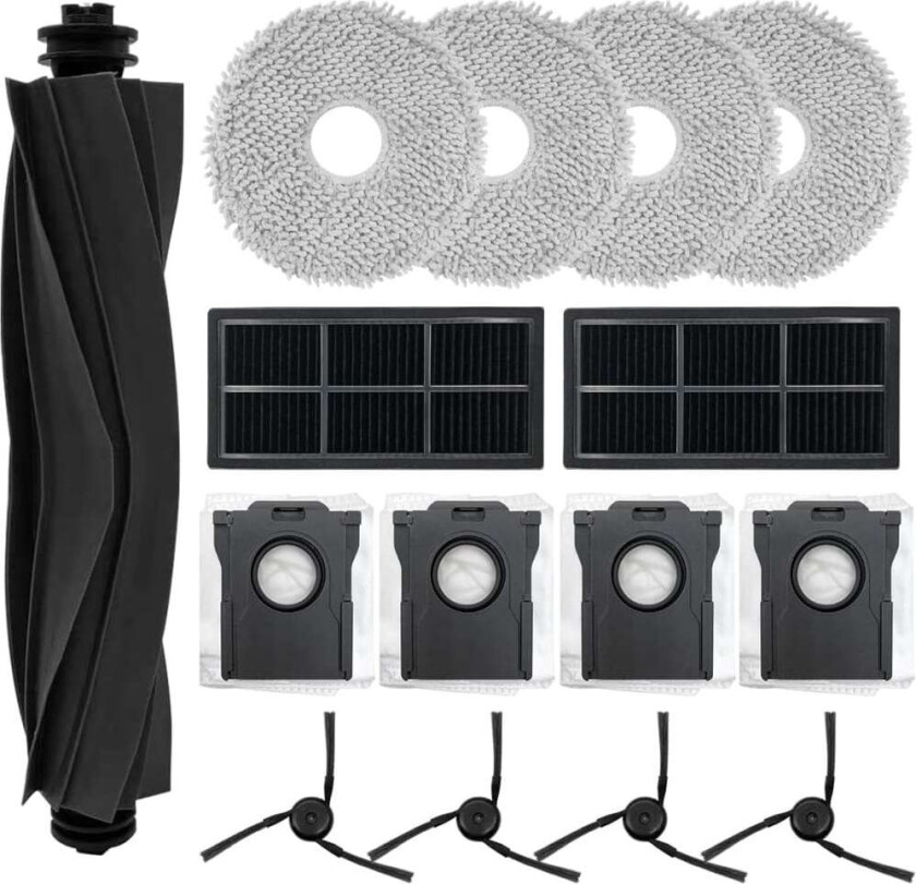 Dreame X40 Ultra Komplett / X40 Pro / S30 Pro Ultra Robotstøvsugertilbehørsett