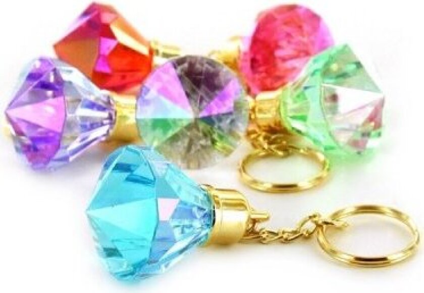 Diamant nøkkelring