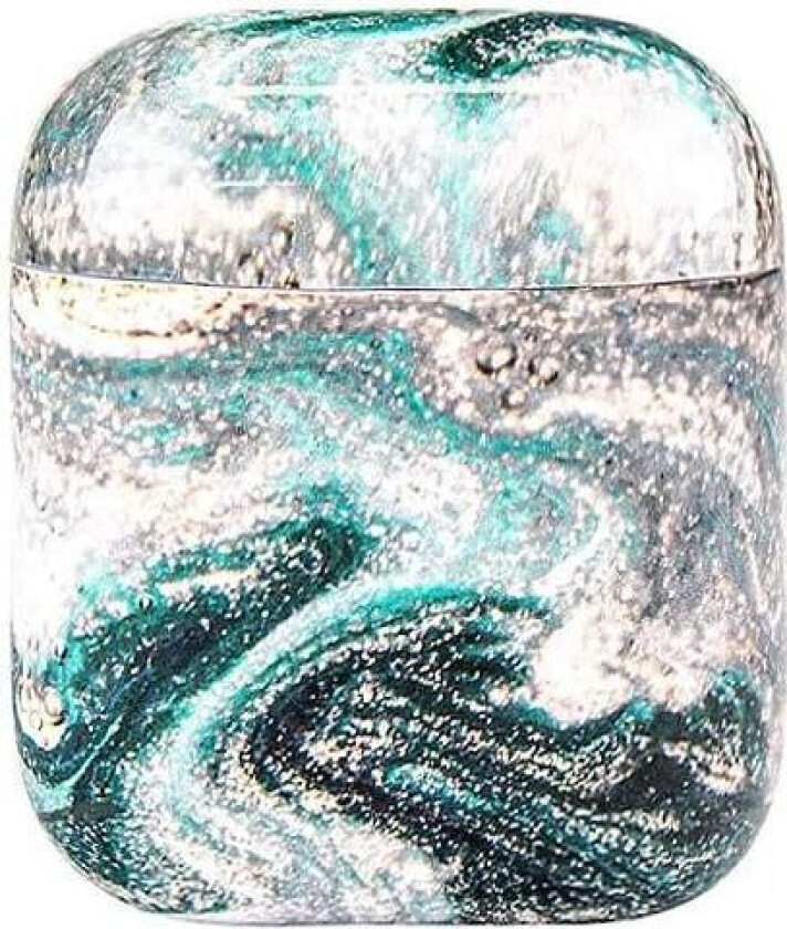 Beskyttelsesdeksel til AirPods - Grønn Marmor