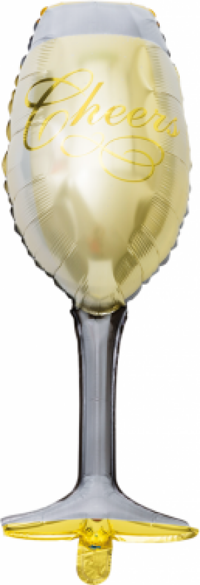 Folie ballong vin glass, 93 cm