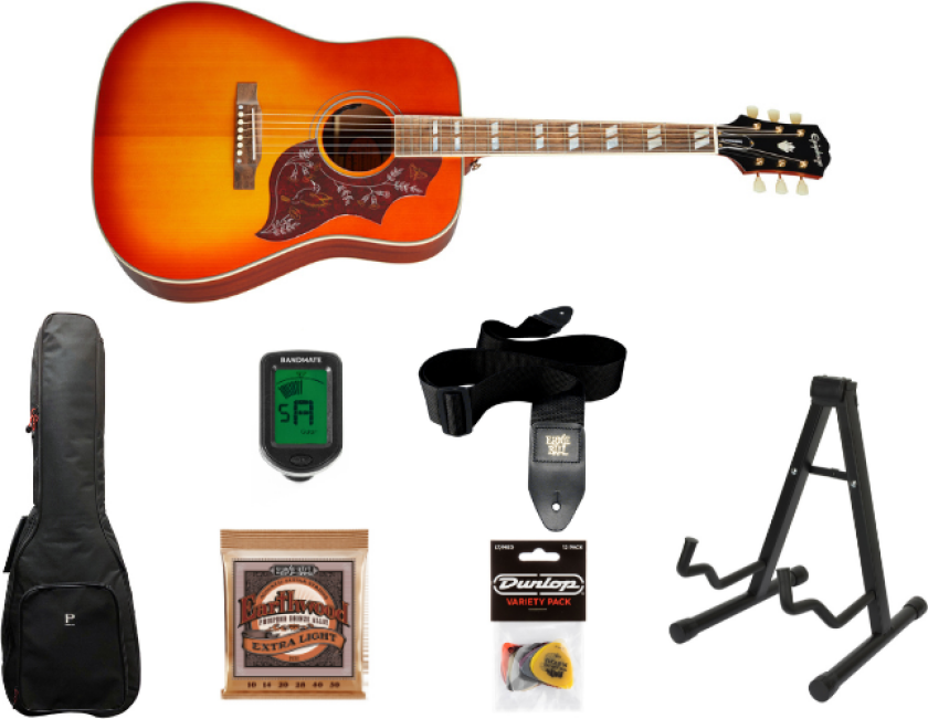 Hummingbird All Solid Wood Aged Startpakke