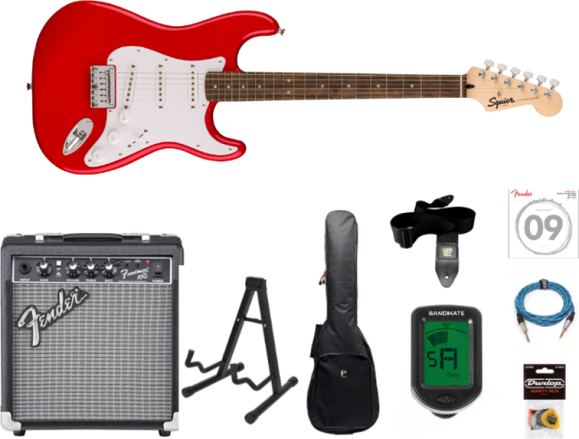 Fender Squier Sonic Stratocaster HT startpakke