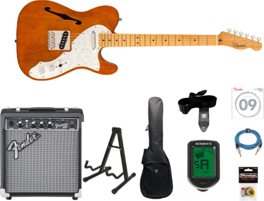 Fender Squier Classic Vibe '60s Custom Telecaster Thinline Starter Kit