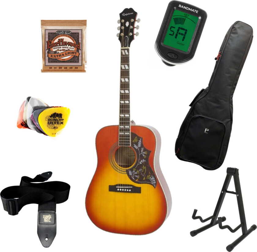 Epiphone Hummingbird Studio Starter Kit