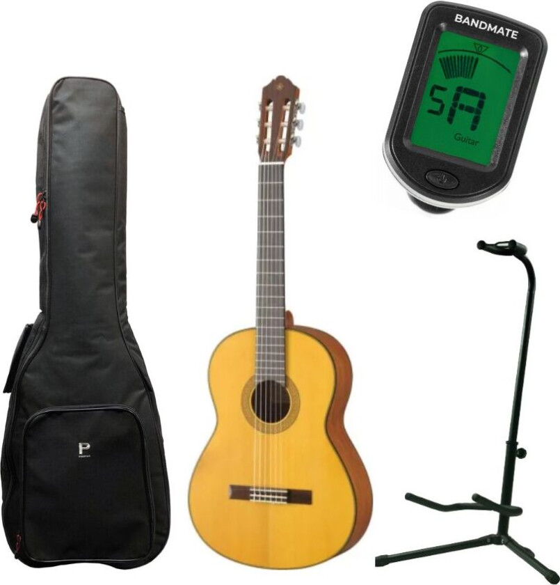 CG122MS Spansk gitar startpakke