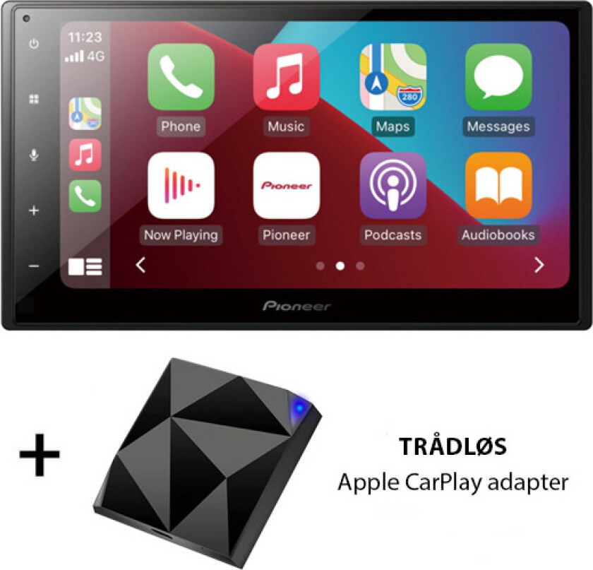 Pioneer SPH-DA160DAB trådløs Apple CarPlay adapter