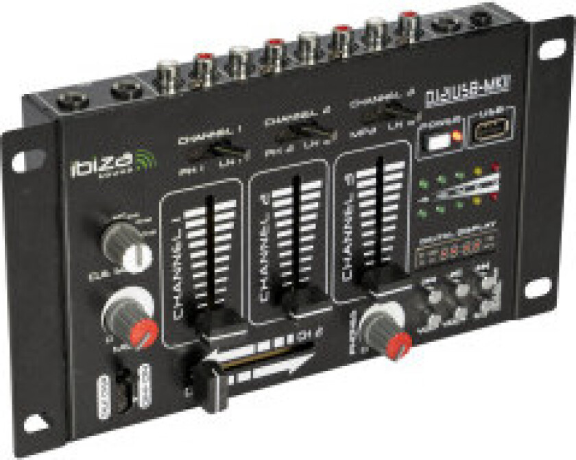 Bilde av Ibiza DJ21-MKII 4-kanals DJ -mikser