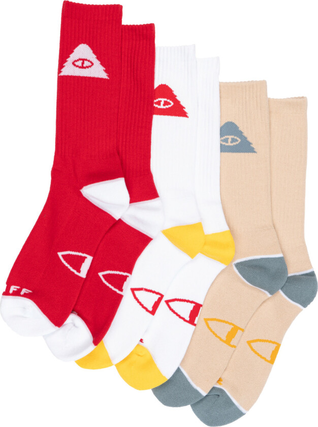 Icon Sock 3-Pack Assorted