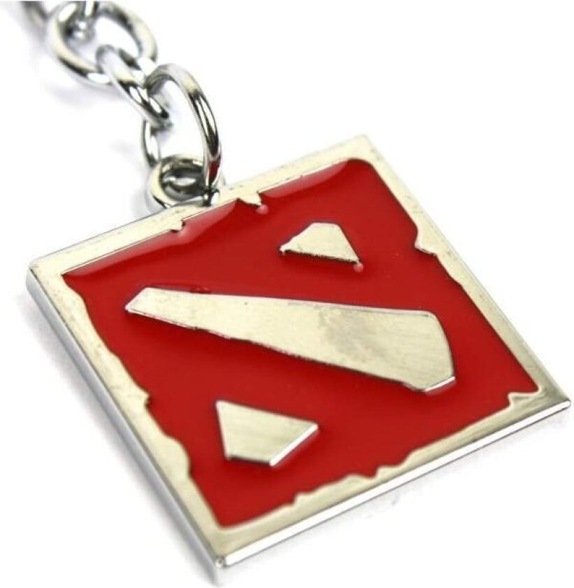 Dota 2 Symbol | Nøkkelring - Rød