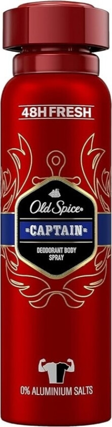 Deo Spray Captain 250ml