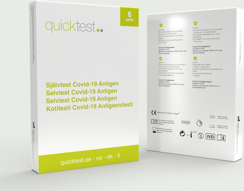 Bilde av Covid-19 Storpakke (6-pack)