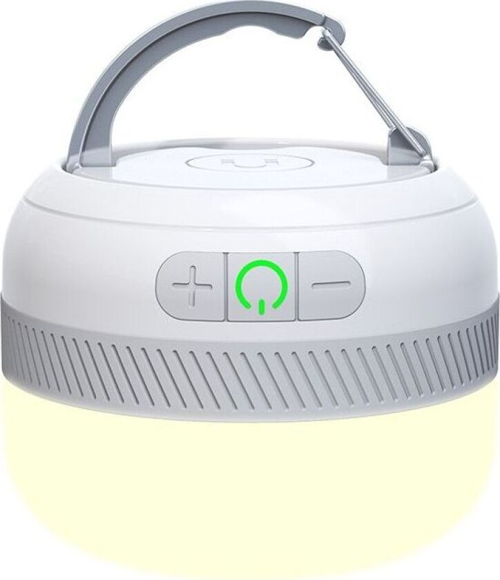 Kraftig oppladbar campinglampe med PowerBank 5200mAh