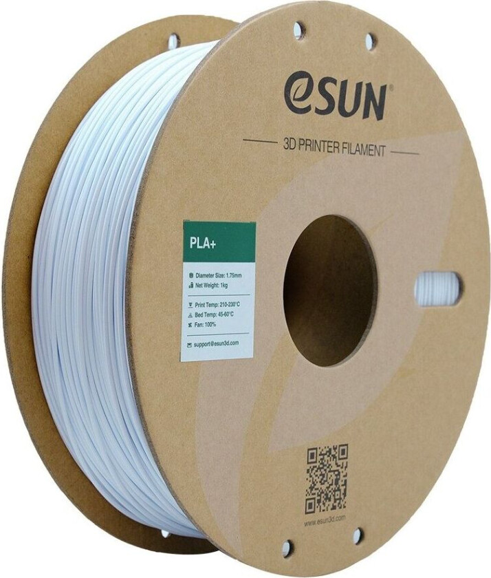 eSUN PLA+ 1.75mm 1kg - Cold White