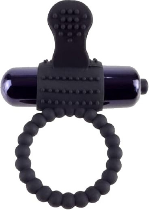 Vibrating Silicone Super Ring Penisring med vibrator