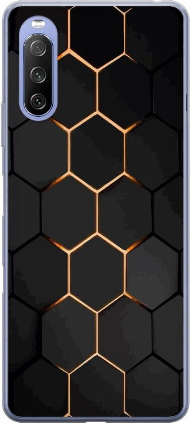 Mobildeksel til Sony Xperia 10 III Lite med Luksuriøst Mønster motiv