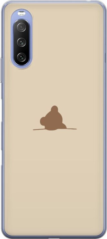 Mobildeksel til Sony Xperia 10 III Lite med Nalle motiv