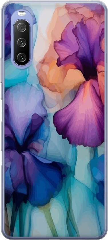 Mobildeksel til Sony Xperia 10 III Lite med Magiske blomster motiv