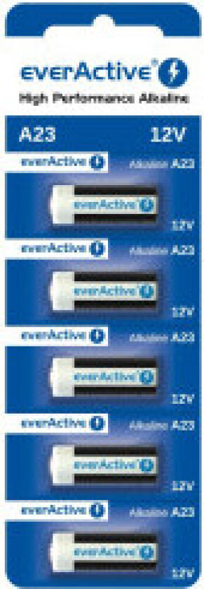 Bateria everActive Alkaline 23A blisterpakning 5szt.