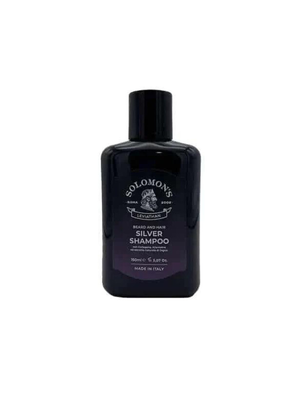 Solomon'S Beard & Hair Silver Shampoo Leviathan 150 Ml