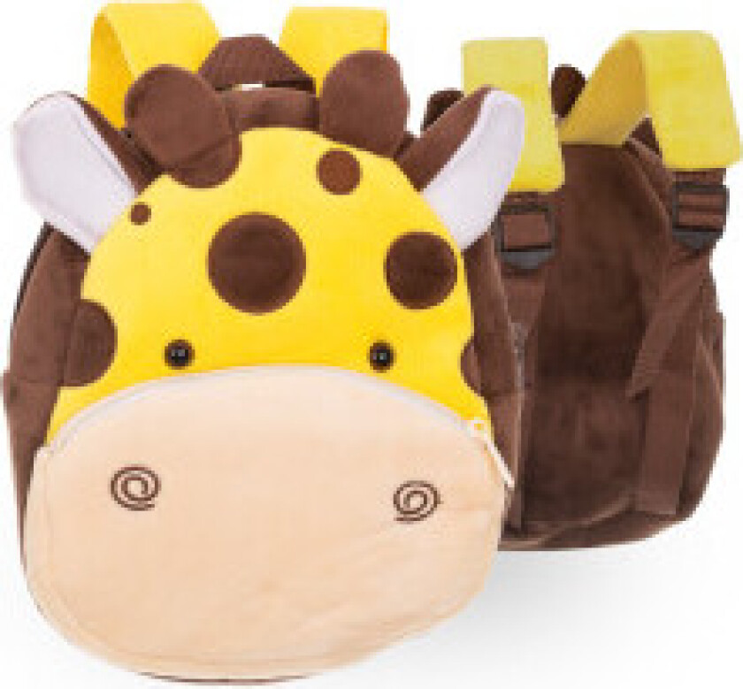 Barnehage ryggsekk plysj sjiraff 24cm