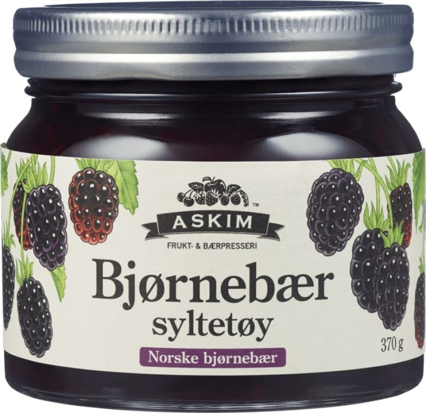 Bjørnebærsyltetøy 370g
