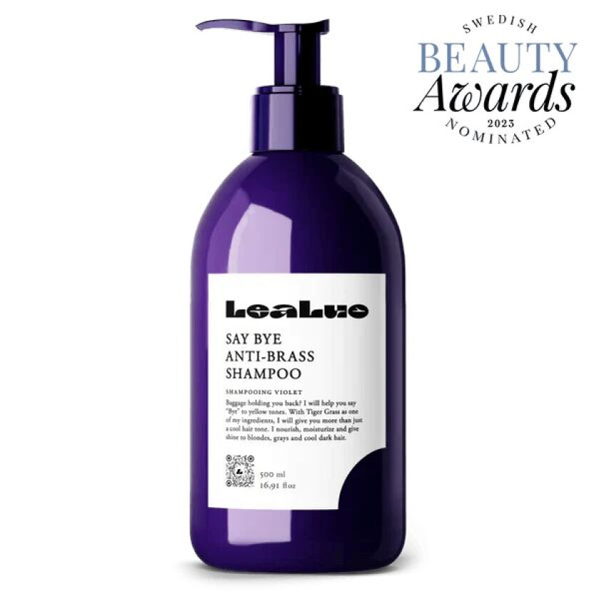 Lealuo, Say Bye Anti-Brass Violet Shampoo - 500ml